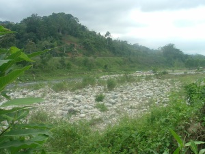El gran río Cuyamel, Honduras
